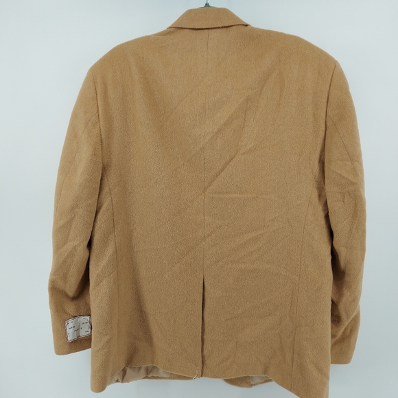 Jos A Banks Executive Collection Traditional Fit Camelhair Blazer - Picture 6 of 8